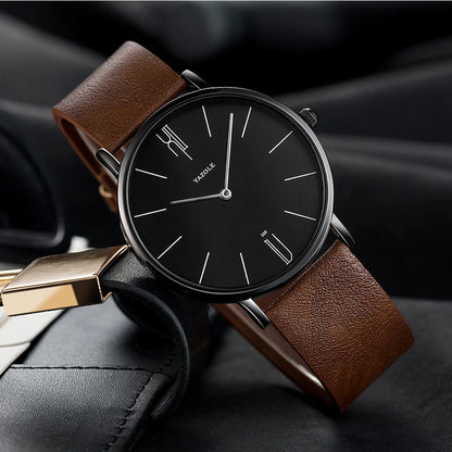 Relógio Yazole Classic Black