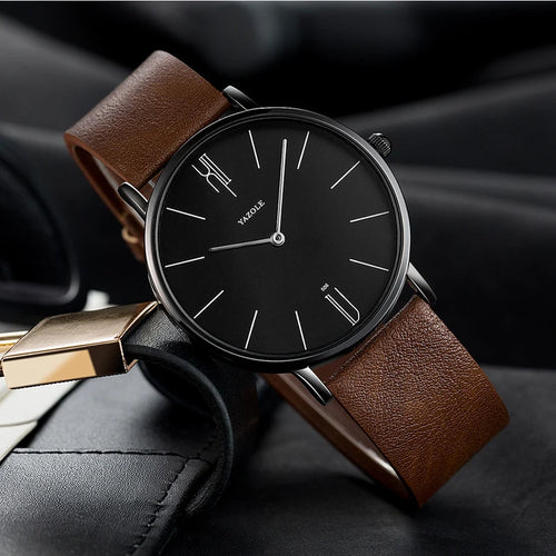 Relógio Yazole Classic Black