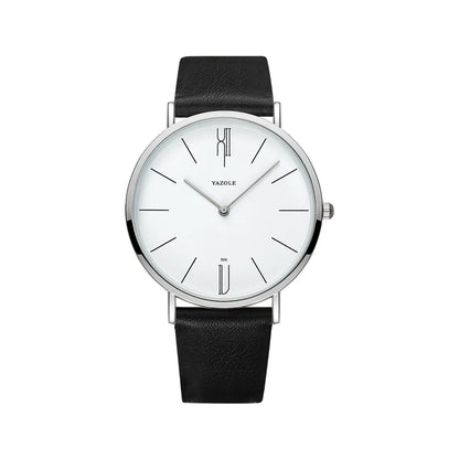 Relógio Yazole Modern White
