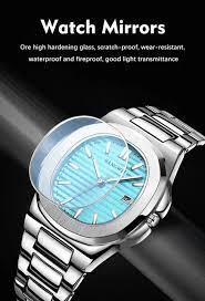Relógio Bangwei Light Blue